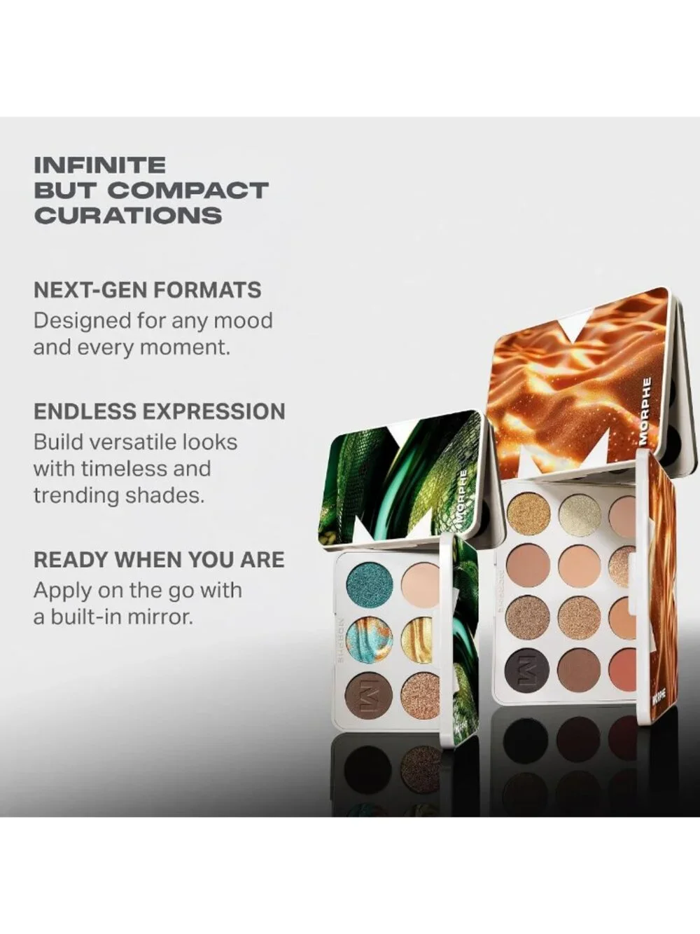 High Pigment 12-Pan Eyeshadow Palette - Shimmer, Matte & Metallic Neutrals